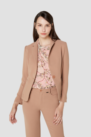 Basic Suit colloction เสื้อสูทแขนยาวทางการซับครึ่งตัว